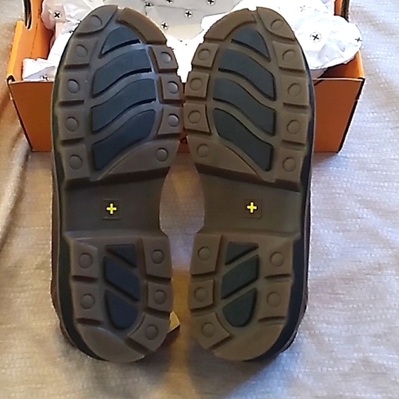 NIB Dr. MARTENS brown Lucas Cambridge Sock Out shoe size 7 L or 6 men - Picture 8 of 12